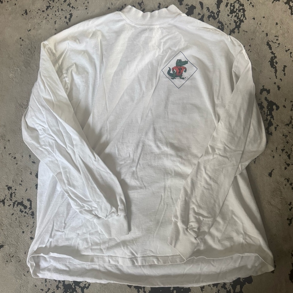 Vintage University of Florida Mock Neck Long Sleeve